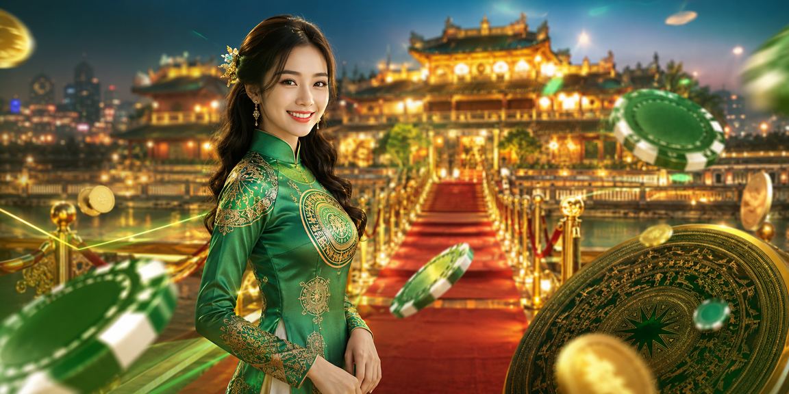 Khung cảnh Huế minh họa người dùng Việt Nam khám phá giải trí trực tuyến