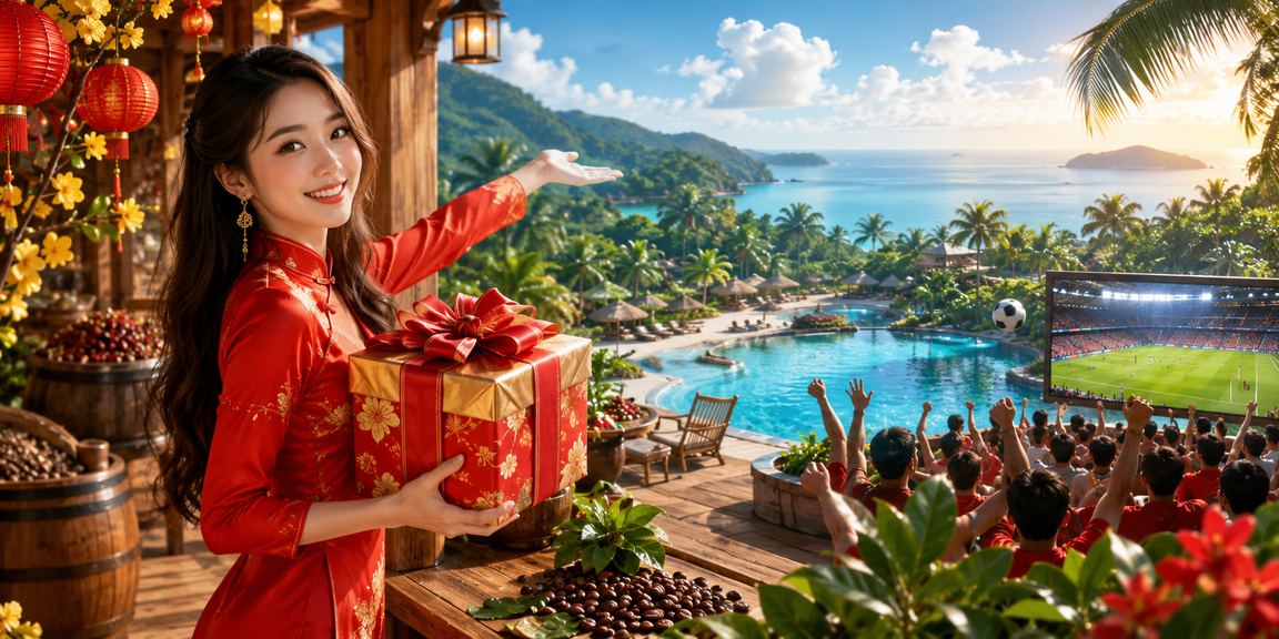 Người dùng Việt Nam xem psg trên di động trong bối cảnh du lịch Phú Quốc
